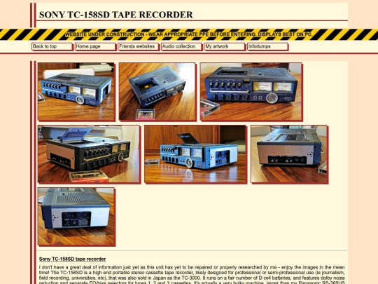 hifi/tc158 screenshot