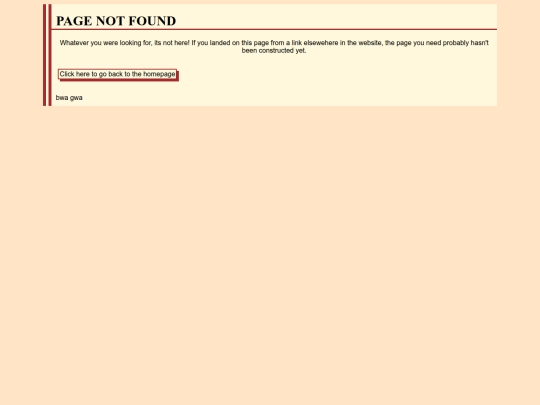 not_found screenshot