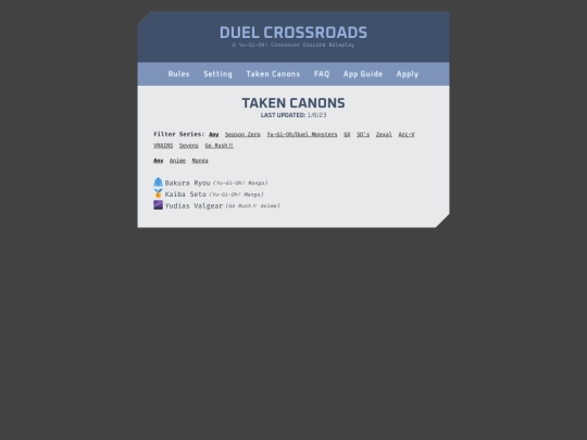 canons screenshot