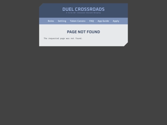 not_found screenshot