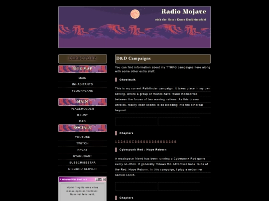 DND_Journal_Index screenshot