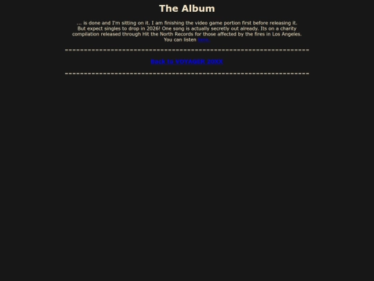 voyager20xx_album screenshot