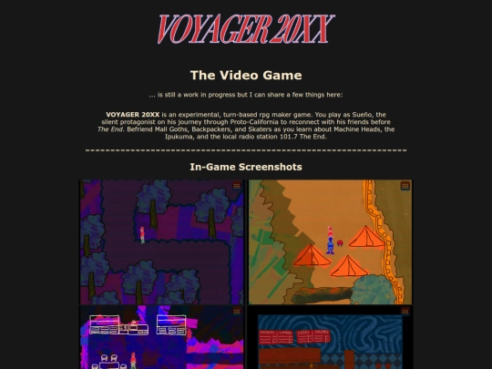 voyager20xx_game screenshot
