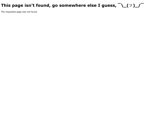 not_found screenshot