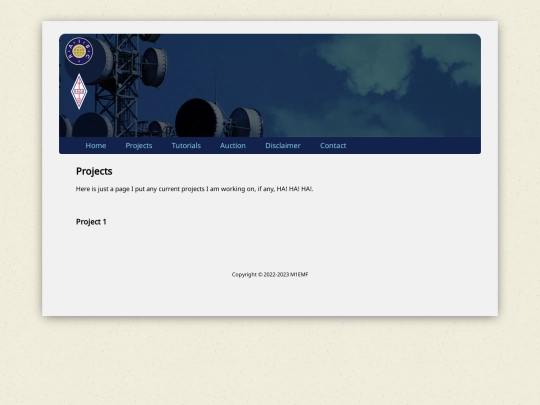 projects screenshot