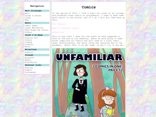 comics screenshot