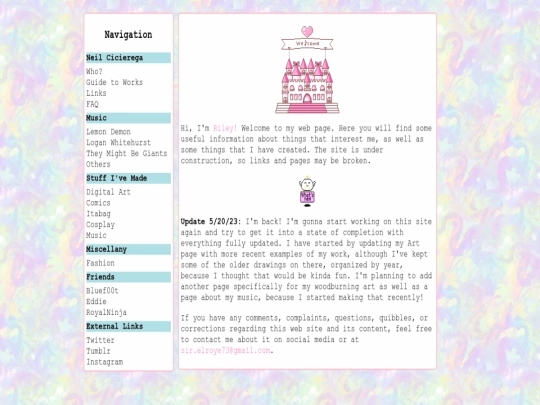 index screenshot