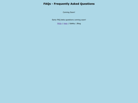 BCW/faq screenshot