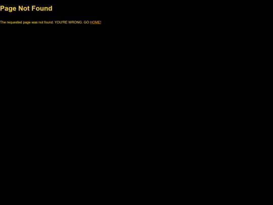 not_found screenshot