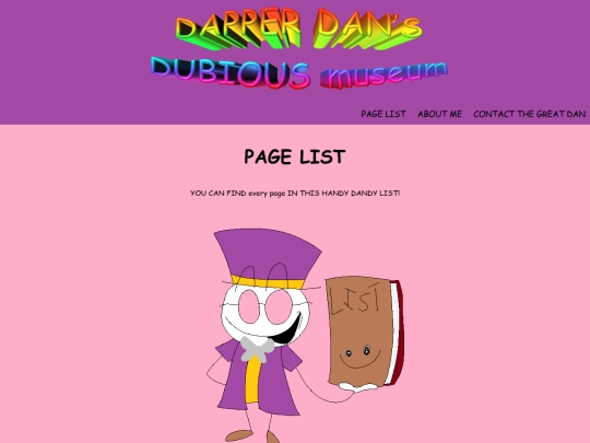 PageList screenshot