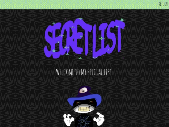SecretPageList screenshot