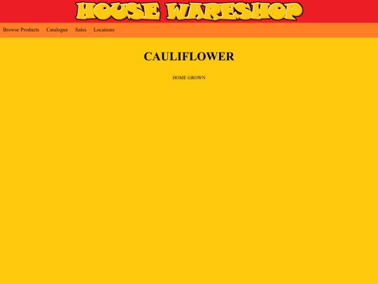 housewareshop screenshot