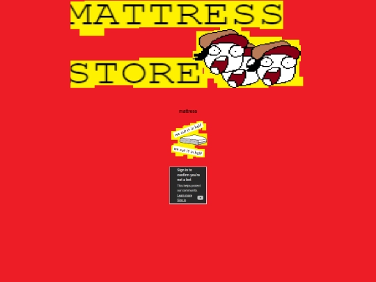 mattress screenshot