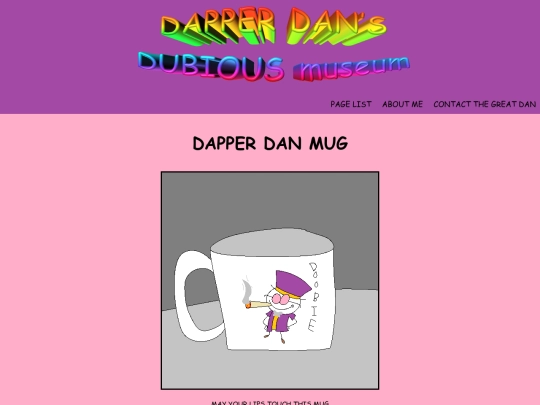 mug screenshot