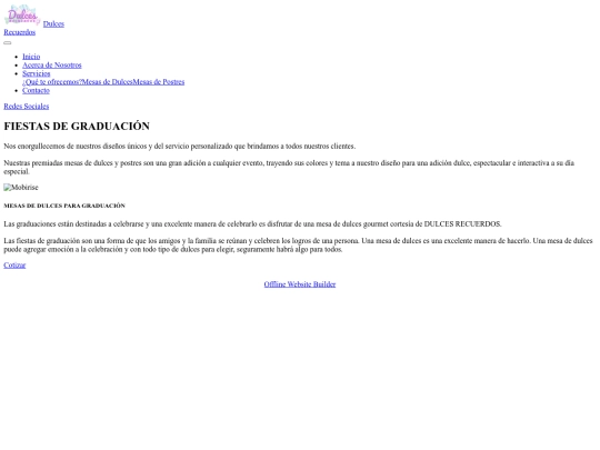 graduaciones screenshot