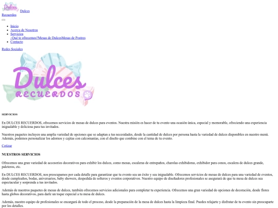 servicios screenshot