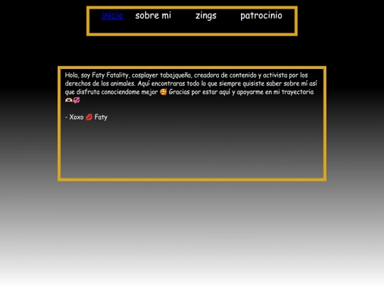 aboutme screenshot