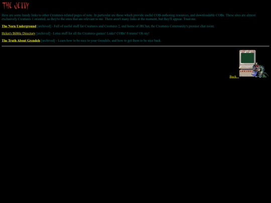 links screenshot