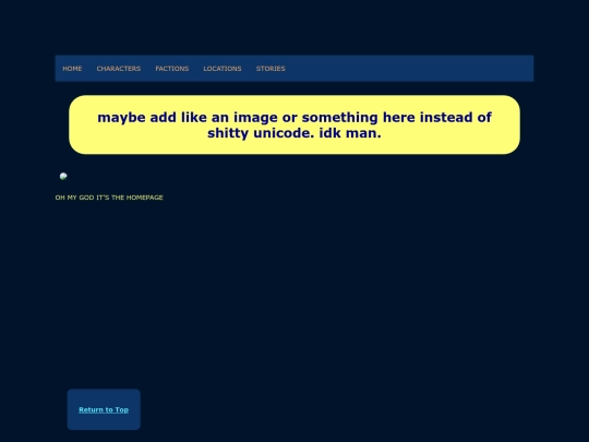 homepage screenshot