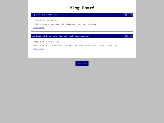 neocities site/blog screenshot