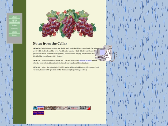 blog screenshot