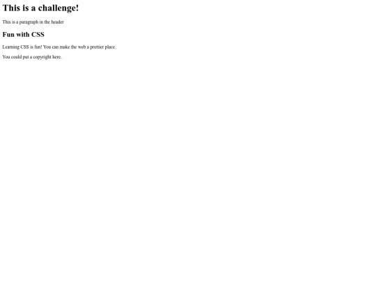 challenge1_start screenshot