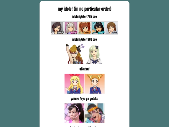 idols screenshot