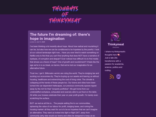 posts/thefutureimdreamingof screenshot