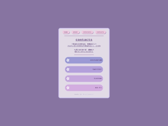 contacts screenshot