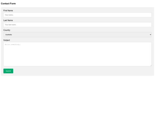 blog/contactme screenshot