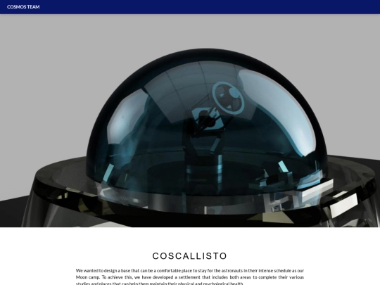 final project/coscallisto screenshot
