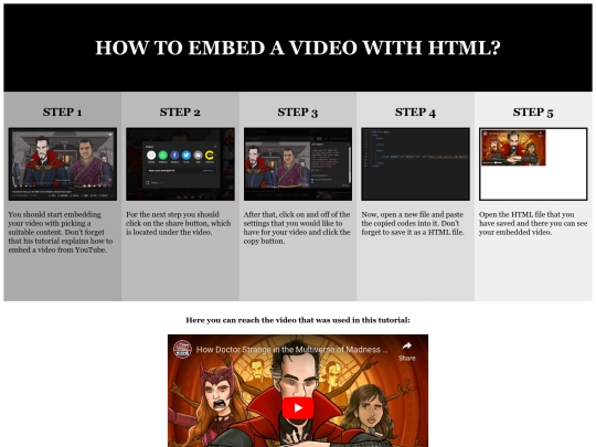video embedding/video screenshot