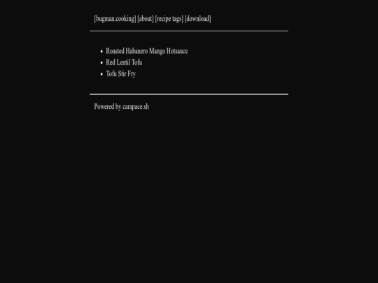 index screenshot