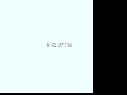 clock screenshot