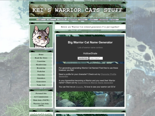 generators screenshot
