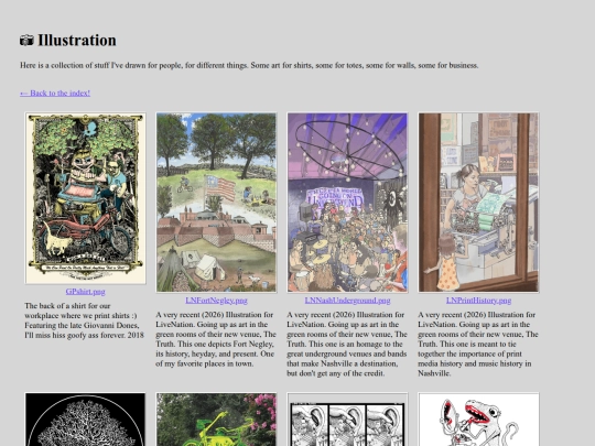 Gallery_Site/illustration screenshot