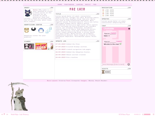 test screenshot