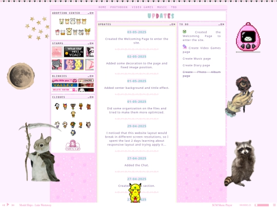 updates screenshot