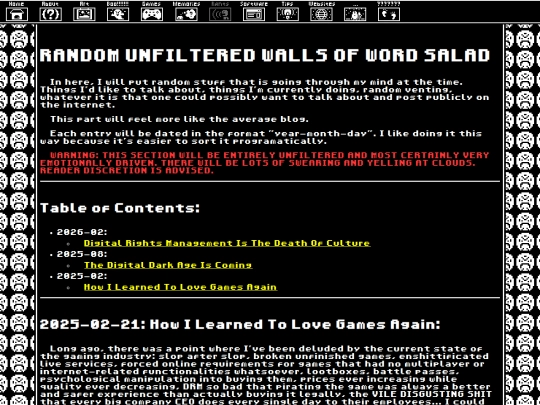 rants screenshot