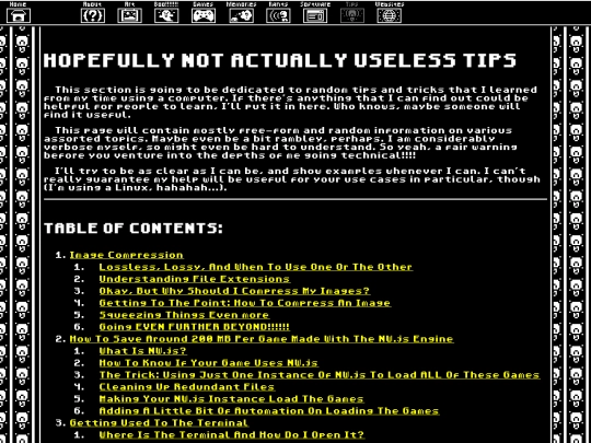 tips screenshot