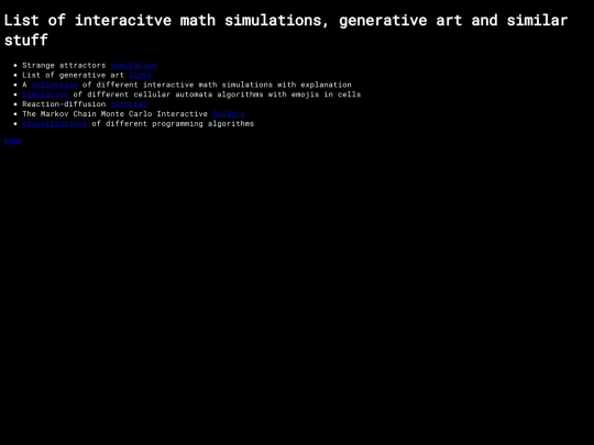 linkslists/generative screenshot