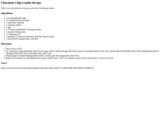 Mission - Create a Recipe Page screenshot