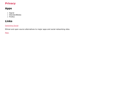 privacy screenshot