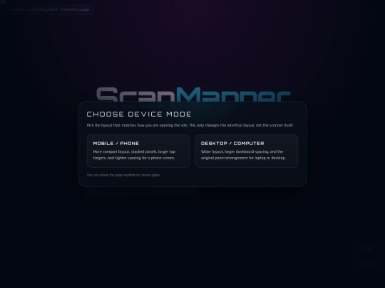 index screenshot