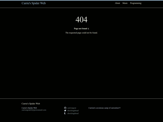404 screenshot
