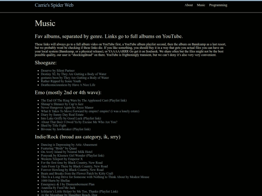 music screenshot