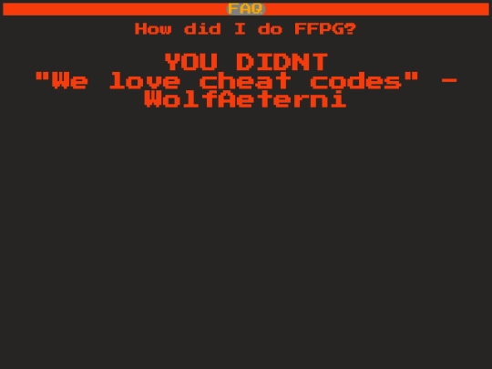 faqs/howffpg screenshot