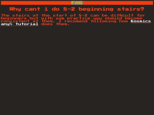 faqs/whycant82stairs screenshot