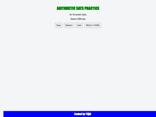 sats_arithmetic_practice screenshot