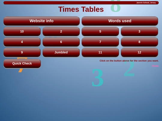times_tables_home screenshot